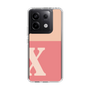 Slim Protection Case［ Original - initial two tone - X pink ］
