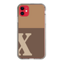 Slim Protection Case［ Original - initial two tone - X brown ］