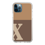 Slim Protection Case［ Original - initial two tone - X brown ］
