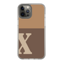 Slim Protection Case［ Original - initial two tone - X brown ］