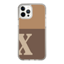 Slim Protection Case［ Original - initial two tone - X brown ］