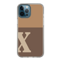 Slim Protection Case［ Original - initial two tone - X brown ］