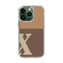 Slim Protection Case［ Original - initial two tone - X brown ］