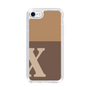 Slim Protection Case［ Original - initial two tone - X brown ］