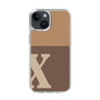 Slim Protection Case［ Original - initial two tone - X brown ］