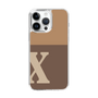 Slim Protection Case［ Original - initial two tone - X brown ］