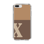Slim Protection Case［ Original - initial two tone - X brown ］