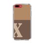 Slim Protection Case［ Original - initial two tone - X brown ］