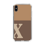 Slim Protection Case［ Original - initial two tone - X brown ］