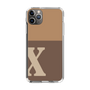 Slim Protection Case［ Original - initial two tone - X brown ］