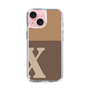 Slim Protection Case［ Original - initial two tone - X brown ］
