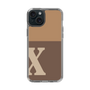 Slim Protection Case［ Original - initial two tone - X brown ］