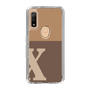 Slim Protection Case［ Original - initial two tone - X brown ］