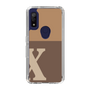 Slim Protection Case［ Original - initial two tone - X brown ］