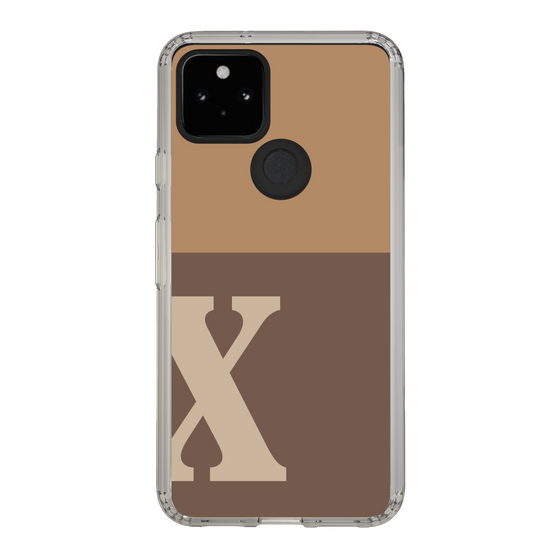 Slim Protection Case［ Original - initial two tone - X brown ］