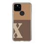 Slim Protection Case［ Original - initial two tone - X brown ］