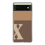 Slim Protection Case［ Original - initial two tone - X brown ］