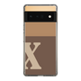 Slim Protection Case［ Original - initial two tone - X brown ］