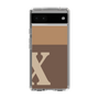 Slim Protection Case［ Original - initial two tone - X brown ］