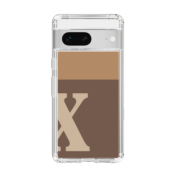 Slim Protection Case［ Original - initial two tone - X brown ］