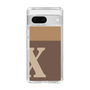Slim Protection Case［ Original - initial two tone - X brown ］