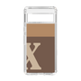 Slim Protection Case［ Original - initial two tone - X brown ］