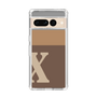 Slim Protection Case［ Original - initial two tone - X brown ］
