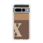 Slim Protection Case［ Original - initial two tone - X brown ］