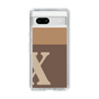 Slim Protection Case［ Original - initial two tone - X brown ］