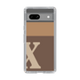 Slim Protection Case［ Original - initial two tone - X brown ］