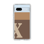 Slim Protection Case［ Original - initial two tone - X brown ］