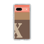 Slim Protection Case［ Original - initial two tone - X brown ］