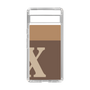 Slim Protection Case［ Original - initial two tone - X brown ］