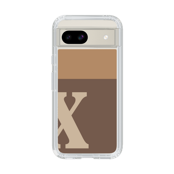 Slim Protection Case［ Original - initial two tone - X brown ］