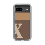 Slim Protection Case［ Original - initial two tone - X brown ］