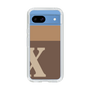 Slim Protection Case［ Original - initial two tone - X brown ］