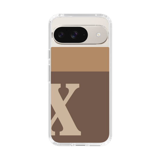 Slim Protection Case［ Original - initial two tone - X brown ］