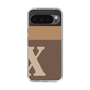 Slim Protection Case［ Original - initial two tone - X brown ］