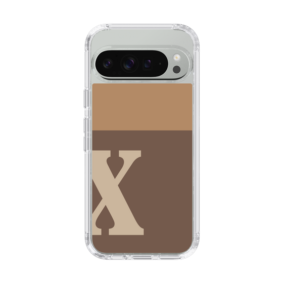 Slim Protection Case［ Original - initial two tone - X brown ］