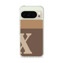 Slim Protection Case［ Original - initial two tone - X brown ］
