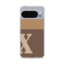 Slim Protection Case［ Original - initial two tone - X brown ］