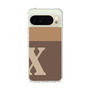 Slim Protection Case［ Original - initial two tone - X brown ］
