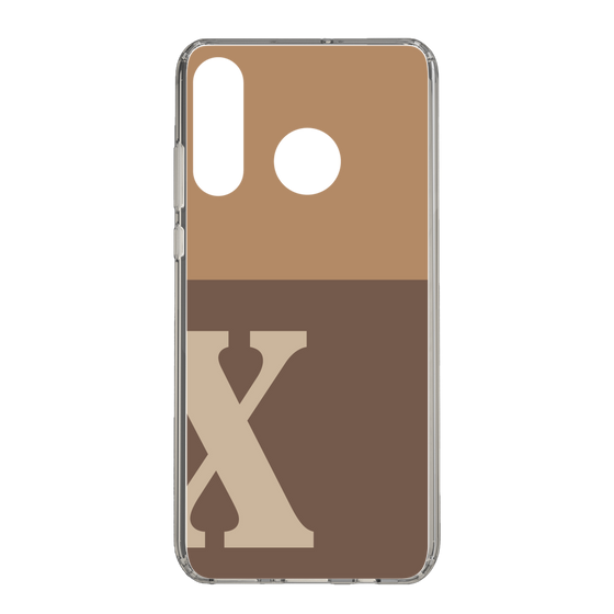 Slim Protection Case［ Original - initial two tone - X brown ］
