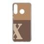Slim Protection Case［ Original - initial two tone - X brown ］
