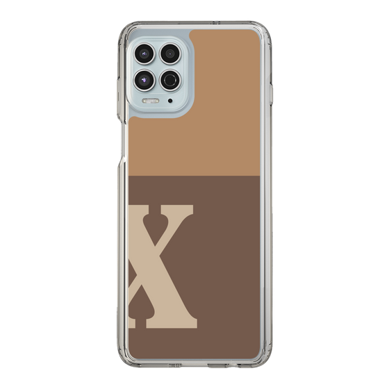 Slim Protection Case［ Original - initial two tone - X brown ］