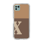 Slim Protection Case［ Original - initial two tone - X brown ］