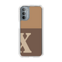 Slim Protection Case［ Original - initial two tone - X brown ］