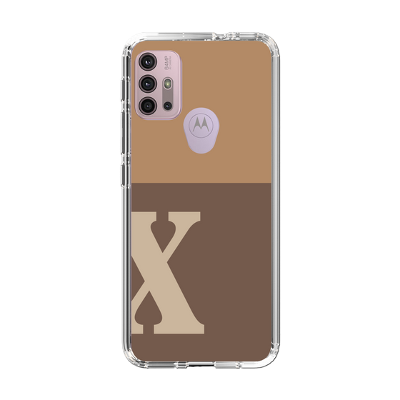 Slim Protection Case［ Original - initial two tone - X brown ］
