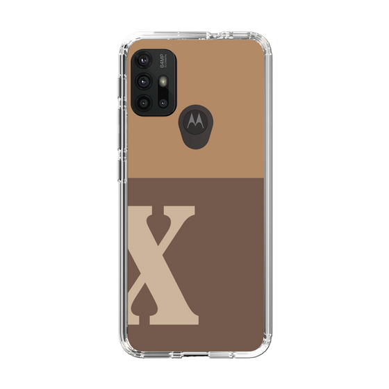 Slim Protection Case［ Original - initial two tone - X brown ］