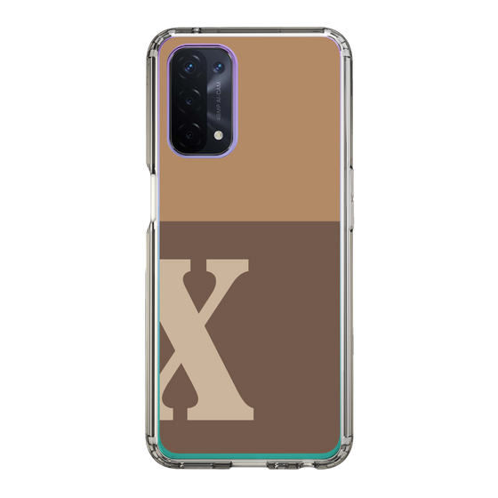 Slim Protection Case［ Original - initial two tone - X brown ］
